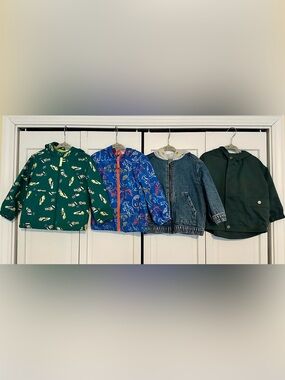 Set of 4 Toddler Boys 2T Jackets